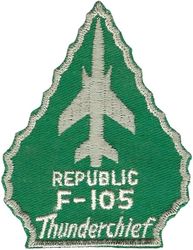 335th Tactical Fighter Squadron F-105
Acquired from unit member.
