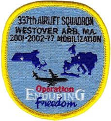 337th Airlift Squadron Operation ENDURING FREEDOM 2001-2002
