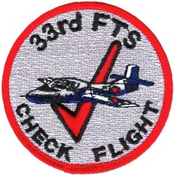 33d Flying Training Squadron Check Flight
