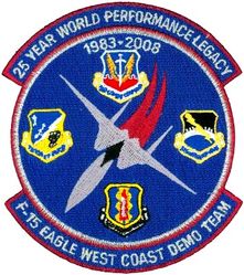33d Fighter Wing F-15 West Demonstration Team 25th Anniversary
