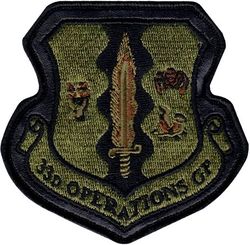 33d Operations Group Gaggle
Sewn into leather.
Keywords: OCP