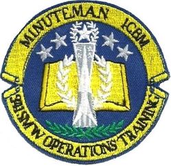 341st Strategic Missile Wing (ICBM-Minuteman) Operations Training
