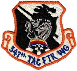 347th Tactical Fighter Wing 
Smaller, Thai made.
