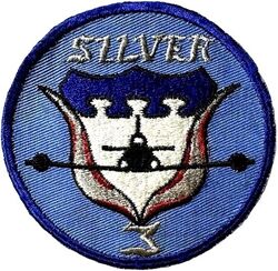3505th Pilot Training Squadron Silver 3 Flight
T-33 aircraft, on twill.

