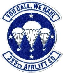 355th Airlift Squadron
Unsure if this unit was ever activated as there is no history to support it. It appears it was to be activated at Little Rock, but then shelved.
