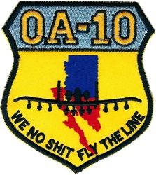 355th Wing OA-10 Morale
Shows Arizona and Mexico instead of North and South Korea. Korean made.

