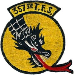 357th Tactical Fighter Squadron 
Early 1960s, Japan made.
