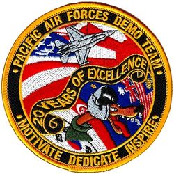 35th Fighter Wing Pacific Air Forces F-16 Demonstration Team 20th Anniversary
Japan made.
