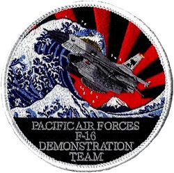 35th Fighter Wing Pacific Air Forces F-16 Demonstration Team
Japan made.
