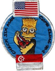 35th Tactical Fighter Squadron Exercise COPE SLING 1990-2
Korean made.
Keywords: Bart Simpson