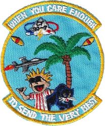35th Tactical Fighter Squadron Exercise COPE THUNDER 1990-7
Korean made.
Keywords: Calvin
