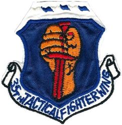35th Tactical Fighter Wing
Scarf patch, RVN made.
