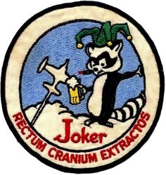 3645th Pilot Training Squadron J Flight
Fake Latin for "Get you head out of your butt". Circa 1956.
