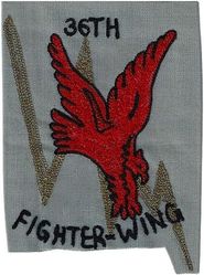 36th Fighter-Bomber Wing 
Probably for blazer wear. German made.
