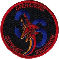 36th Operations Support Squadron
Fully embroidered.
Keywords: subdued