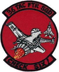 36th Tactical Fighter Squadron F-16 Morale
Korean made.
