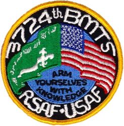 3724th Basic Military Training Squadron
The unit was created in order to provide basic military training to
approximately 1200 Saudi Nationals to prepare them for duties within the Saudi Arabian Air Force. The instructors assigned to the 3724th included American and members of the Saudi Arabian Air Force. The Saudi MTIs were required to complete Military Training Instructor
School. Active 1975-1980.

