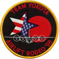 374th Airlift Wing Air Mobility Rodeo Competition 1998
Japan made.
