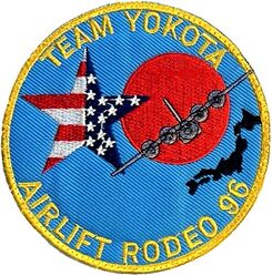 374th Airlift Wing Air Mobility Rodeo Competition 1996
Korean made.
