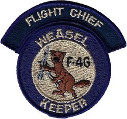 37th Aircraft Generation Squadron F-4G Maintenance Flight Chief
Keywords: subdued