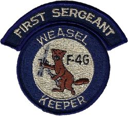 37th Aircraft Generation Squadron F-4G Maintenance First Sergeant
Separate tab added for each position within the 37th AMU.
Keywords: subdued