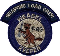 37th Aircraft Generation Squadron F-4G Maintenance Weapons Load Crew
Separate tab added for each position within the 37th AMU.
Keywords: subdued