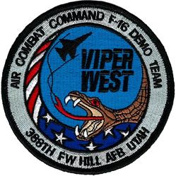 388th Fighter Wing F-16 West Demonstration Team
