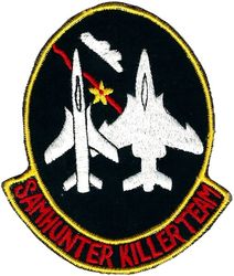 388th Tactical Fighter Wing SAM Hunter Killer Team
F-105G/F-4E combo used to take out Surface to Air missile sites. Thai made. 
