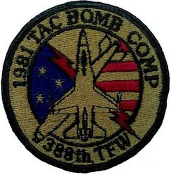 388th Tactical Fighter Wing TACTICAL BOMB COMPETITON 1981
Keywords: subdued