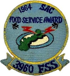 3960th Food Service Squadron Strategic Air Command Food Service Award 1964
Japan made.
