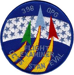398th Operations Group Flight Examiner Combat Crew Training Squadron Standardization/Evaluation
