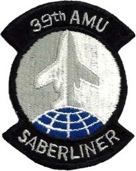 39th Aircraft Maintenance Unit T-39
Most likely Wild Weasel training support at George with the 39 TFTS, but this is not confirmed. Note that Sabreliner is spelled in a different but accepted way from the official name.
