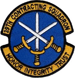 39th Contracting Squadron
Turkish made.
