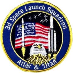 3d Space Launch Squadron Atlas and Titan Launch Vehicles
