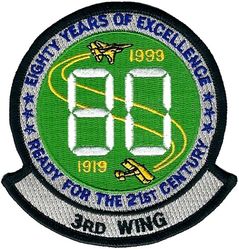 3d Wing 80th Anniversary

