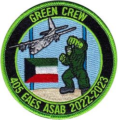405th Expeditionary Aeromedical Evacuation Squadron Green Crew 2022-2023
