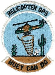 405th Tactical Training Wing UH-1 Helicopter Operations
1970s-early 1980s UH-1 helicopter ops.
