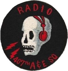 407th Armament and Electronics Maintenance Squadron Radio
Japan made.
