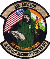 409th Expeditionary Security Forces Squadron Air Advisor
