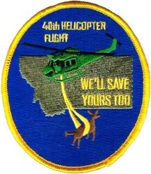 40th Helicopter Flight UH-1 Morale
