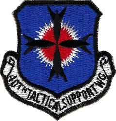 40th Tactical Support Wing
Only held this designation from 1991-1992, for 16 months.
