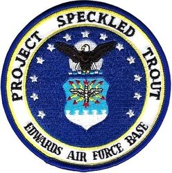 412th Flight Test Squadron Project SPECKLED TROUT
