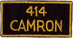 414th Consolidated Aircraft Maintenance Squadron 
Hat patch.
