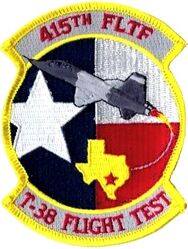 415th Flight Test Flight T-38 Flight Test
