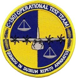 418th Flight Test Squadron C-130J Operational Test Team
