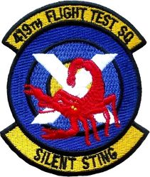419th Flight Test Squadron
Cut edge.

