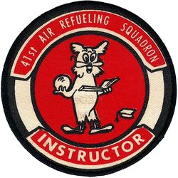 41st Air Refueling Squadron, Heavy Instructor
Printed on canvas.
