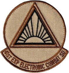 41st Expeditionary Electronic Combat Squadron
Keywords: Desert