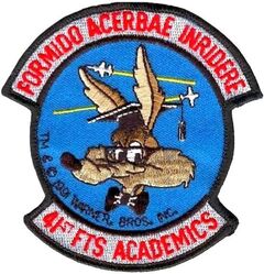 41st Flying Training Squadron Academics Section
Keywords: Wile E. Coyote