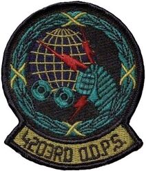 4203d Operational Data Processing Squadron
Keywords: subdued